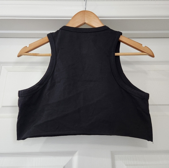 Naked Wardrobe Black Crop Top Size XS - Picture 2 of 8